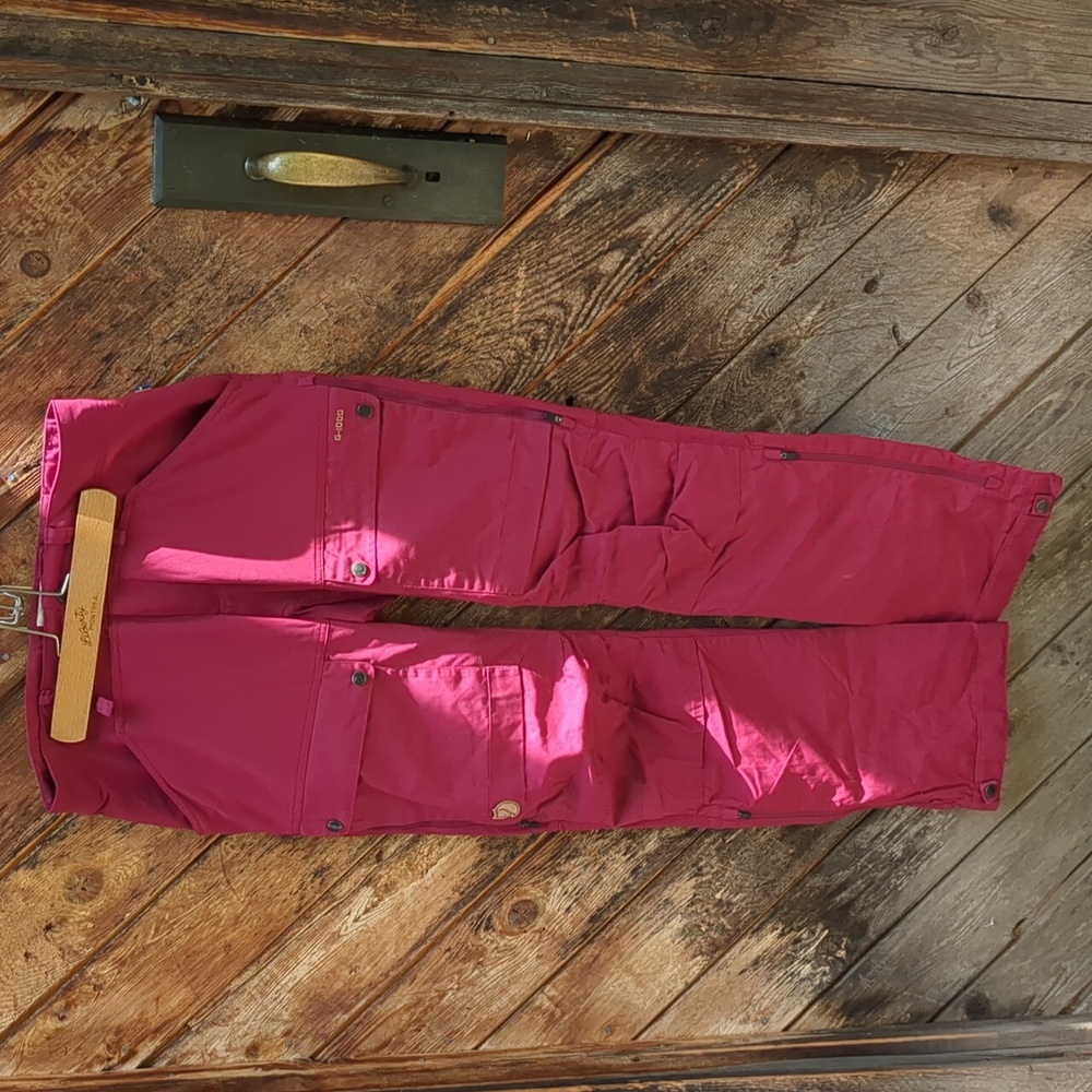 Fjallraven Women's Straight Leg Pants - Pink